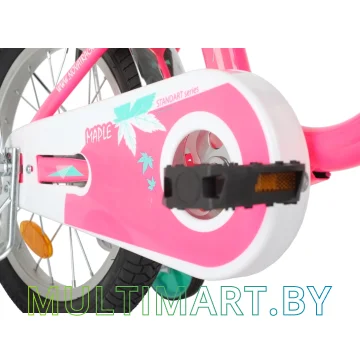 Детский велосипед Novatrack Maple 164MAPLE.PN21 (розовый/белый, 2021) картинка 4